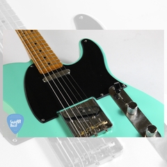 FENDER Vintera 50s Telecaster Modified Reedición MEXICO Surf Green Guitarra Electrica - GuitarBazar