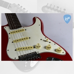 Imagen de SQUIER by Fender Stratocaster Standard JAPON Ferrari Red Vintage 1994 Guitarra Electrica