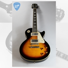 EPIPHONE LES PAUL Standard Tobacco Burst Flame Plus Top Guitarra Electrica - comprar online