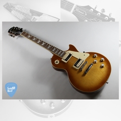 EPIPHONE LES PAUL Classic Honeyburst Flame Zebra Guitarra Electrica - comprar online