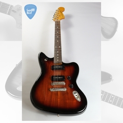 FENDER Jaguar Modern Player 2011 Mics P90 Chocolate Burst Guitarra Eléctrica