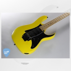 IBANEZ RG350MZ YE Yellow 2012 INF3 INF4 RG Series Edge-Zero II Amarilla Guitarra Electrica - GuitarBazar