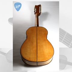 AUTOR Luthier Antonio Falcone Circa 1916 Argentina Guitarra Clásica 9 cuerdas Concierto Criolla Nylon Andaluza Flamenco - Reliquia - GuitarBazar