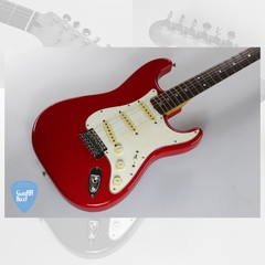 SQUIER by Fender Stratocaster Standard JAPON Ferrari Red Vintage 1994 Guitarra Electrica - tienda online