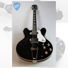 EPIPHONE CASINO 335 Korea 2005 Ebony Black Guitarra Electrica - comprar online