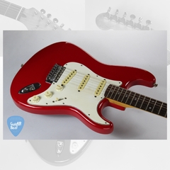 SQUIER by Fender Stratocaster Standard JAPON Ferrari Red Vintage 1994 Guitarra Electrica - GuitarBazar