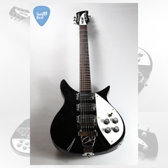 PICK BOY RICKENBACKER 325 Japon Ebony Black Guitarra Electrica John Lennon The Beatles - GuitarBazar