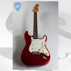 FENDER Stratocaster Deluxe Powerhouse MEXICO 1998 Candy Apple Red Activo 12v Guitarra Electrica - comprar online