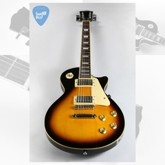 SX LES PAUL Standard EE3 Series Vintage Sunburst Guitarra Electrica Set Neck - comprar online