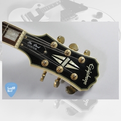 EPIPHONE LES PAUL Custom Alpine White 2008 Set EMG Guitarra Electrica - comprar online