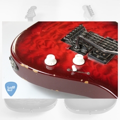 SQUIER by Fender Stratocaster STAGEMASTER Mars Music 2000 Guitarra Eléctrica Red Burst - tienda online