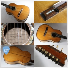 AUTOR Luthier Antonio Falcone Circa 1916 Argentina Guitarra Clásica 9 cuerdas Concierto Criolla Nylon Andaluza Flamenco - Reliquia - GuitarBazar