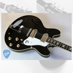 EPIPHONE CASINO 335 Korea 2005 Ebony Black Guitarra Electrica - GuitarBazar