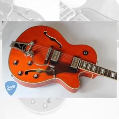 EPIPHONE EMPEROR SWINGSTER Custom Shop Limited Bigsby Sunrise Orange Guitarra Electrica - comprar online