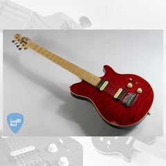 STERLING by Musicman SUB Series AX3 Axis TransRed Guitarra Electrica - comprar online