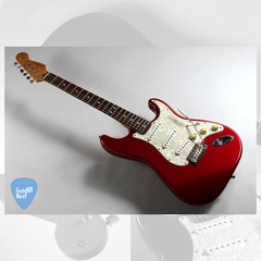 FENDER Stratocaster Deluxe Powerhouse MEXICO 1998 Candy Apple Red Activo 12v Guitarra Electrica - comprar online