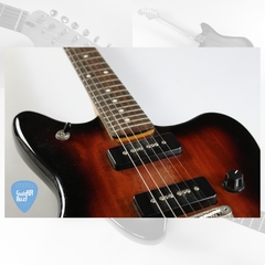 FENDER Jaguar Modern Player 2011 Mics P90 Chocolate Burst Guitarra Eléctrica en internet