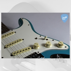 SQUIER by Fender Stratocaster Standard JAPON Sonic Blue Vintage 1993 Guitarra Electrica en internet