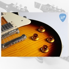 EPIPHONE LES PAUL Standard Tobacco Burst Flame Plus Top Guitarra Electrica - tienda online