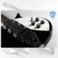 PICK BOY RICKENBACKER 325 Japon Ebony Black Guitarra Electrica John Lennon The Beatles - GuitarBazar