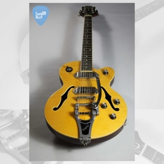 EPIPHONE WILDKAT Custom Shop Limited Bigsby Antique Natural Guitarra Electrica - GuitarBazar