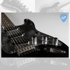 Imagen de SQUIER by Fender Stratocaster Standard Series Black Mirror Indonesia 2008 Guitarra Eléctrica