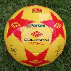 Pelota Futsal Goldsoni nro 4 medio pique cocida - tienda online