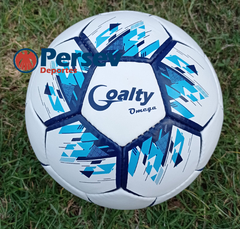 Pelota Futbol Goalty Omega Nro 5 Cocida A Mano Pique Completo - comprar online