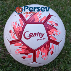 Pelota Futbol Goalty Omega Nro 5 Cocida A Mano Pique Completo - PERSEVDEPORTES