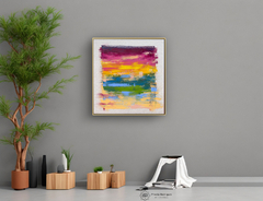 QUADRO ABSTRAÇÃO- LINHO - comprar online