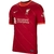 Camisa Liverpool Home 21/22 s/n° Torcedor Nike Masculina - Vermelho+Bege