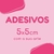 Adesivos Com a sua Logo personalizado - 5x5cm (100 unidades) - comprar online