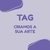 Tags Com a sua Logo personalizada - Criamos a sua arte - comprar online