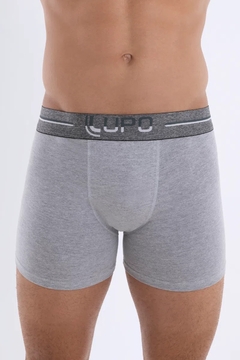 CUECA BOXER 784-016 CINZA