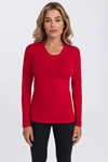 BLUSA ALG FEM 45138-001 VERMELHO