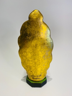 NOSSA SRA DO PERPETUO SOCORRO OURO 30 CM - Pedro Paschoal Objetos & Arte