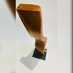 ESCULTURA ABSTRATA EM MADEIRA na internet