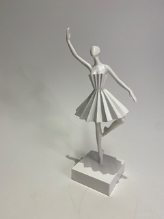 ESCULTURA BAILARINA EM POLIRESINA - 12765 - comprar online