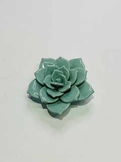 FLOR VERDE EM CERAMICA - 7644