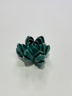 FLOR VERDE EM CERAMICA - 7643 - comprar online