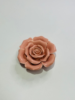 FLOR PESSEGO EM CERAMICA - 11287