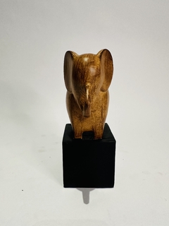 ESCULTURA RESINA ELEFANTE COM BASE - comprar online