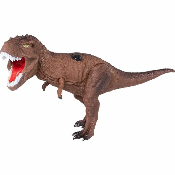 Dinossauro Articulado de Controle Remoto - Tiranossauro Rex - Com