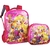 MOCHILA ESCOLAR PRINCES C/LANCHEIRA 6D CONJUNTO 066160