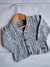 Cárdigan Tejido Gris - Mini Mimo M (6M)