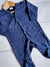 Enterito Lunares Azul Marino - Nishito Talle 1 (6M) - comprar online