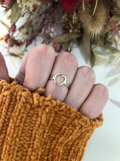 Anillo corazón AB