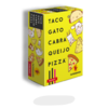 taco gato cabra queijo pizza - jogo de cartas - papergames