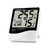 Termómetro Humedad Reloj Digital Despertador Higrometro Lcd: ¡Tu aliado para un ambiente perfecto!