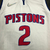 Imagem do Detroit Pistons 21/22 ASSOCIATION EDITION - Branca 75 Anos